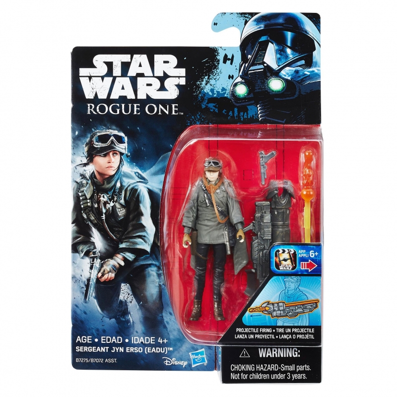 Star Wars Action Figure - Rogue One - Star Wars Universe - Sergeant Jyn Erso - Eadu