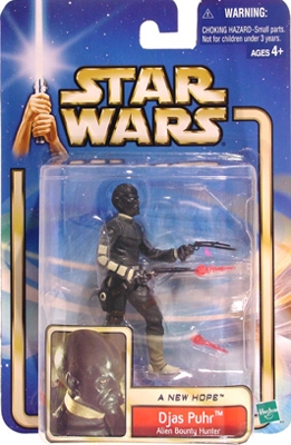 Star Wars Action Figure - Djas Puhr Alien Bounty Hunter