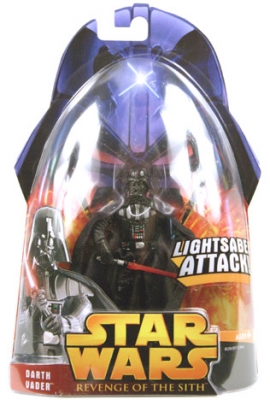 Star Wars Action Figure - Darth Vader (Lightsaber Attack)