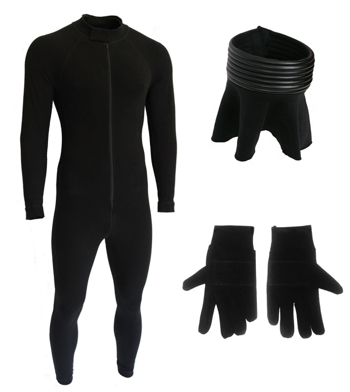 Star Wars Stormtrooper Accessory Bundle - Bodysuit Neck Seal Gloves - Exclusive to Jedi-Robe.com