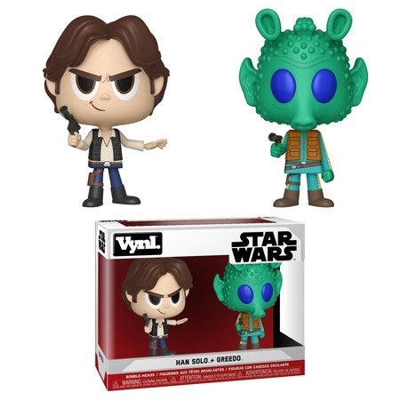 Star Wars Gifts and Games - Han Solo and Greedo Bobble Head - 20% Off