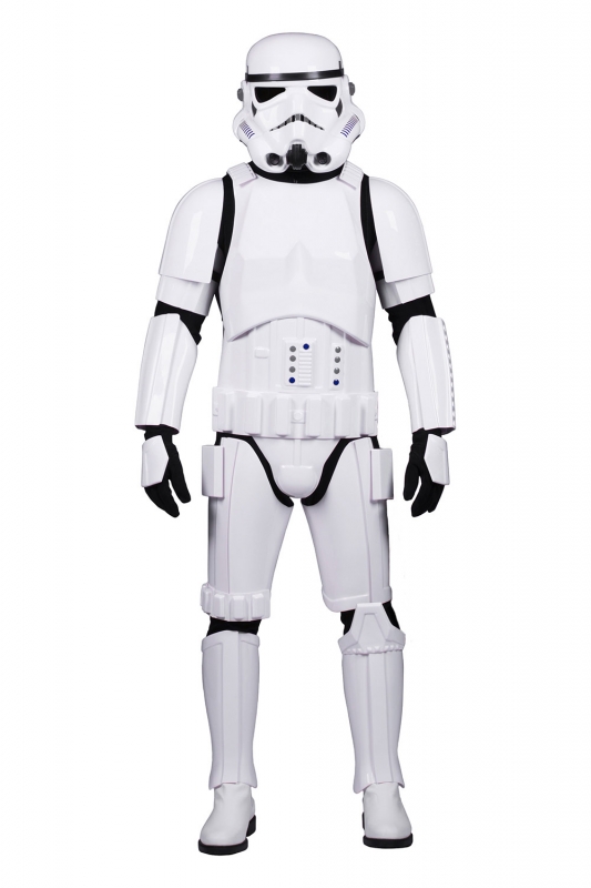 Star Wars Stormtrooper Costume Armour Fully Strapped with Soft Parts -  REDUCED SIZE