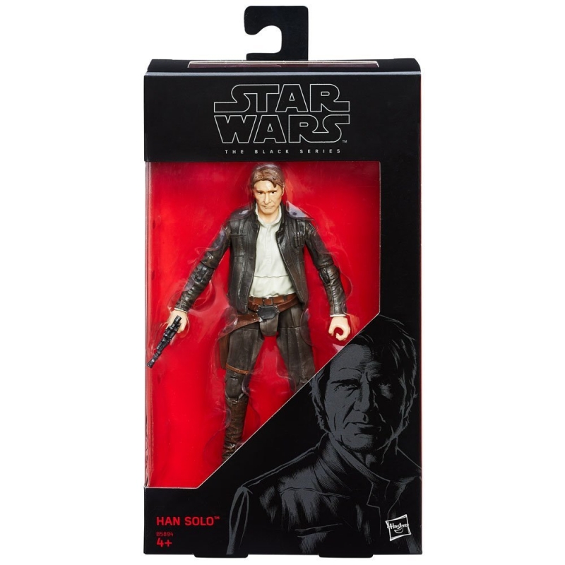 Star Wars 6 inch Figure - The Force Awakens Black Series - Han Solo