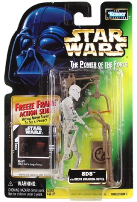 Star Wars Action Figure - 8D8 with Droid Branding Device - Freeze Frame Action Slide