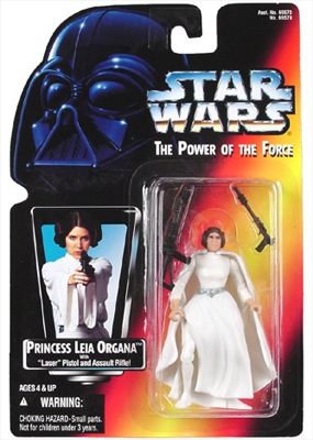 Star Wars Action Figure - Princess Leia Organa with Laser Pistol and Assault Rifle