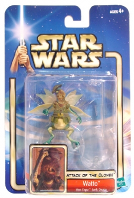 Star Wars Action Figures - Watto Mos Espa Junk Dealer - Attack of the Clones - Saga Collection