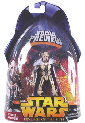 Star Wars Action Figure - General Grievous (Sneak Preview)