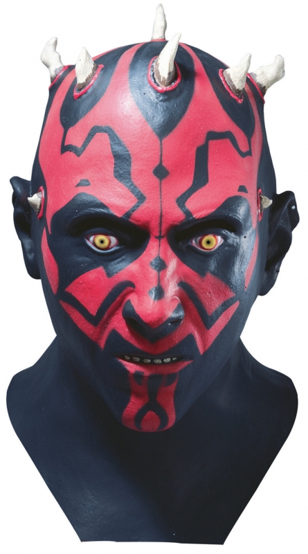 Star Wars Darth Maul Life Size Official Latex Costume Mask