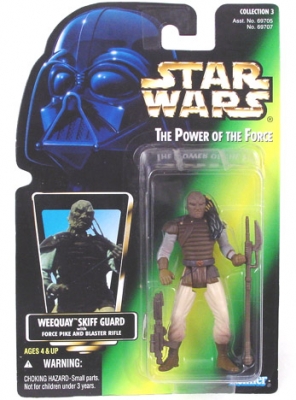 Star Wars Action Figure - Weequay Skiff Guard with Force Pike and Blaster Rifle