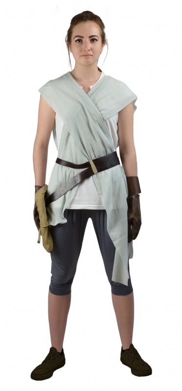 Star Wars The Force Awakens Rey Replica Costume - Replica Star Wars Costume