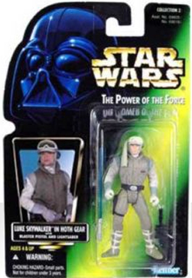 Star Wars Action Figure - Luke Skywalker in Hoth Gear with Blaster Pistol and Lightsaber