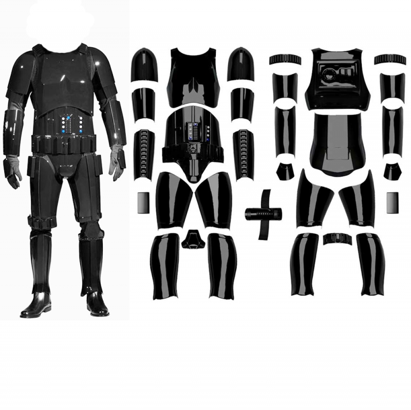 Star Wars Shadowtrooper Armour Costume – Fully Strapped – Ready to Wear – No Helmet - No Accessories