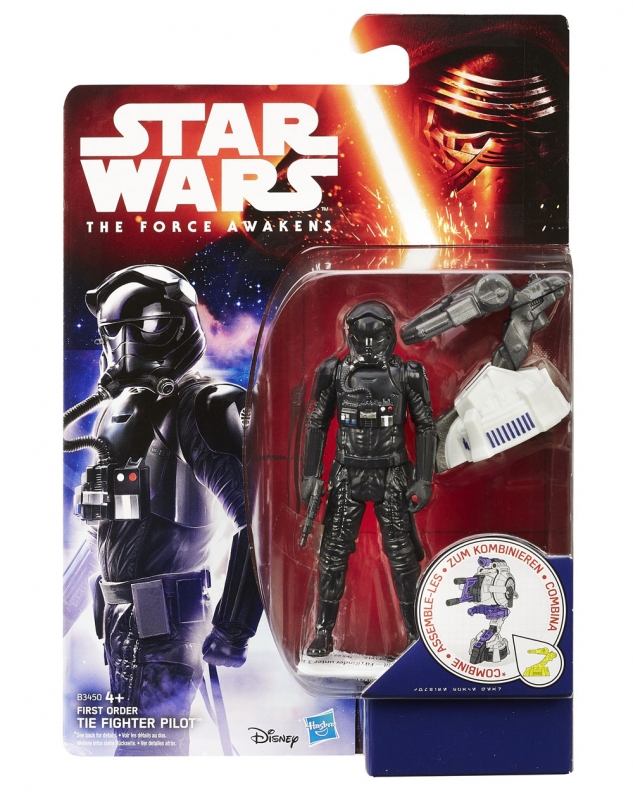 Star Wars Action Figure - The Force Awakens - Jungle Space - TIE Fighter Pilot
