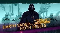 Darth Vader vs. Hoth Rebels - Crushing the Rebellion | Star Wars Galaxy of Adventures