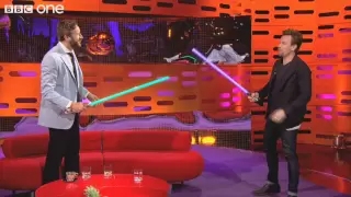 Ewan McGregor Plays With Light Sabers - The Graham Norton Show