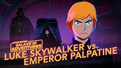Luke vs. Emperor Palpatine – Rise to Evil | Star Wars Galaxy of Adventures