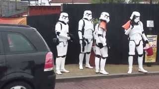 Stormtroopers at McDonalds Drive Thru - Move Along, Move Along... Funny