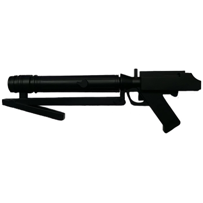 266302789.jpg Custom Painted Clone Trooper Blaster DC-15S - Matte Black