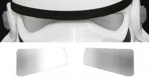 571760488.jpg Stormtrooper Helmet Lenses - Mirror Film - Silver