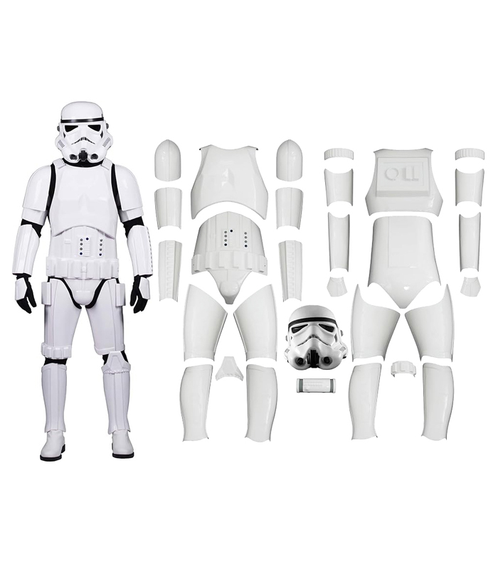 storm-kit-w-helmet-800x700 Star Wars Stormtrooper Armour Costume with Helmet – Fully Strapped – Ready to Wear – No Accessories