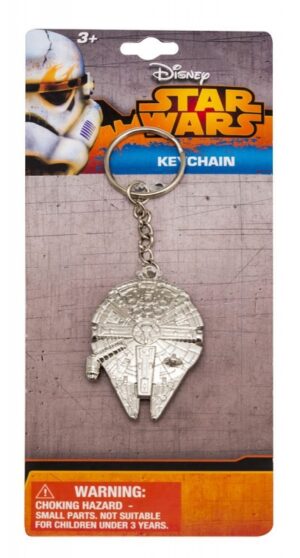 Star Wars Gifts and Games - Metal Keychain - Millennium Falcon