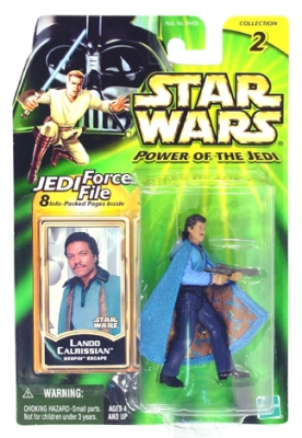 1053646485.jpg Star Wars Action Figures - Lando Calrissian Bespin Escape - Power of the Jedi