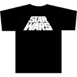 Star Wars T-SHIRTS - Star Wars Logo - Black - Kids Unisex