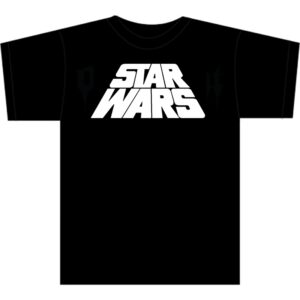 Star Wars T-SHIRTS - Star Wars Logo - Black - Kids Unisex