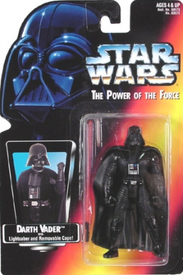 Star Wars Action Figure - Darth Vader - with Lightsaber and Removable Cape - Long Lightsaber RARE
