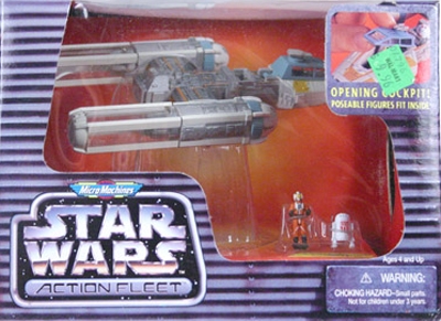 108946928.jpg Star Wars Action Figure / Vehicle - Y-Wing Starfighter featuring Gold Leader and R2 Unit