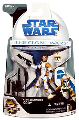 Star Wars Action Figure - Clone Wars - Clone Commander Cody 2009