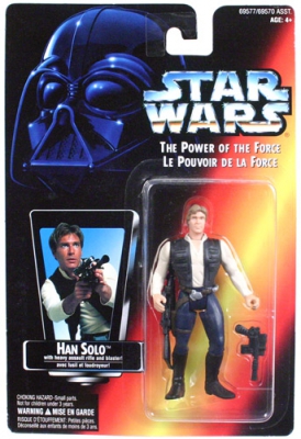 Star Wars Action Figure - Han Solo - with Heavy Assault Rifle and Blaster - Canadian (squared)