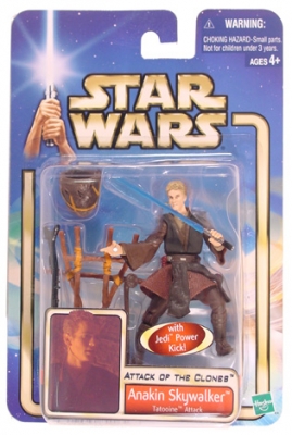 1123760070.jpg Star Wars Action Figures - Anakin Skywalker Tatooine Attack - Attack of the Clones - Saga Collection