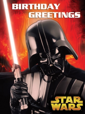 Star Wars Greeting Cards - 196 x 148mm - Star Wars - Vader Pop-Up - SW319