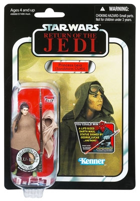 Star Wars Action Figure - Princess Leia - Sandstorm Outfit - Vintage 2012