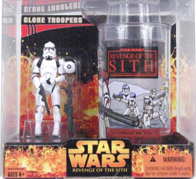 113747329.jpg Star Wars Action Figure - Clone Trooper Cup and Figure - Exclusive and Rare - Revenge of the Sith Series
