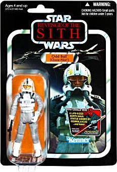 Star Wars Action Figures - Odd Ball - Clone Pilot - Vintage 2012