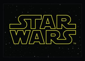 Star Wars GIFTS AND GAMES - Star Wars Doormat - Rectangular Logo