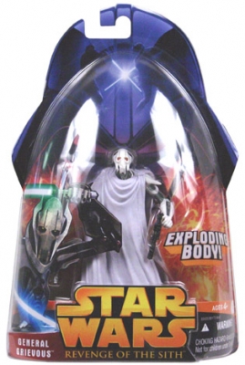 Star Wars Action Figure - General Grievous (Exploding Body)