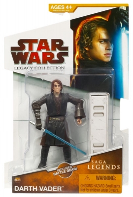 Star Wars Action Figure - Legacy Collection - Saga Legends - Darth Vader 2009