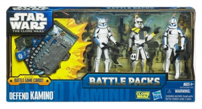 115747658.jpg Star Wars Action Figures - Clone Wars Battle Packs - Defend Kamino - Clone Trooper Echo-ARC Commander Blitz-Clone Trooper Fives