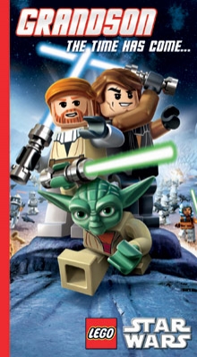 1158593807.jpg Star Wars Greeting Cards - 228 x 152 mm - Lego Star Wars - Grandson - LS012