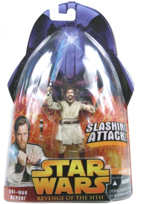 Star Wars Action Figure - Obi-Wan Kenobi (Slashing Attack)