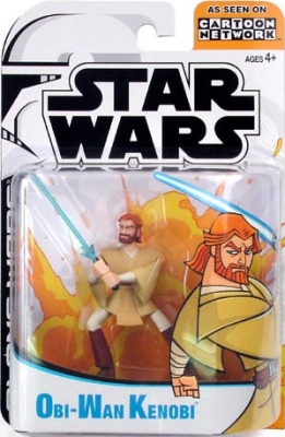 Star Wars Action Figure - Clone Wars - Obi-Wan Kenobi - Animated Limited Edition