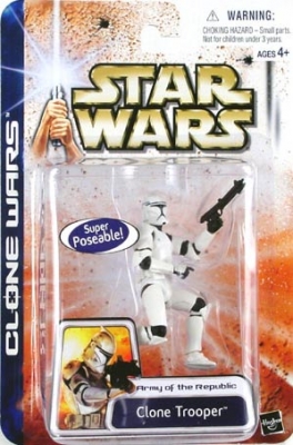 1174122671.jpg Star Wars Action Figure - Clone Wars - Clone Trooper - Limited Edition