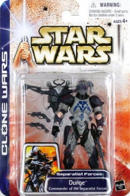 1179649154.jpg Star Wars Action Figure - Clone Wars - Durge - Limited Edition