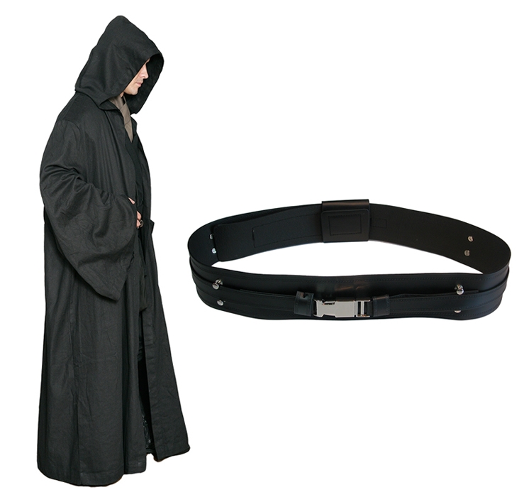 1187247497.jpg Star Wars Black Sith Robe with Sith Belt