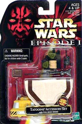 1192443013.jpg Star Wars Action Figure - Tatooine Accessory Set - Episode 1