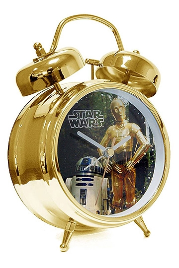 Star Wars Gifts and Games - Star Wars Alarm Clock with Sound - R2-D2 + C-3PO
