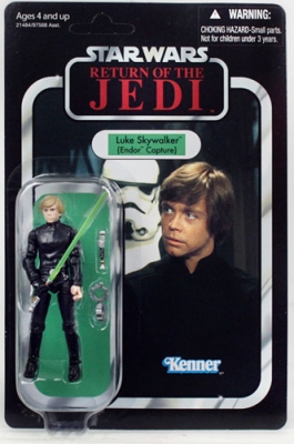 Star Wars Action Figures - Luke Skywalker - Endor Capture - Vintage 2011